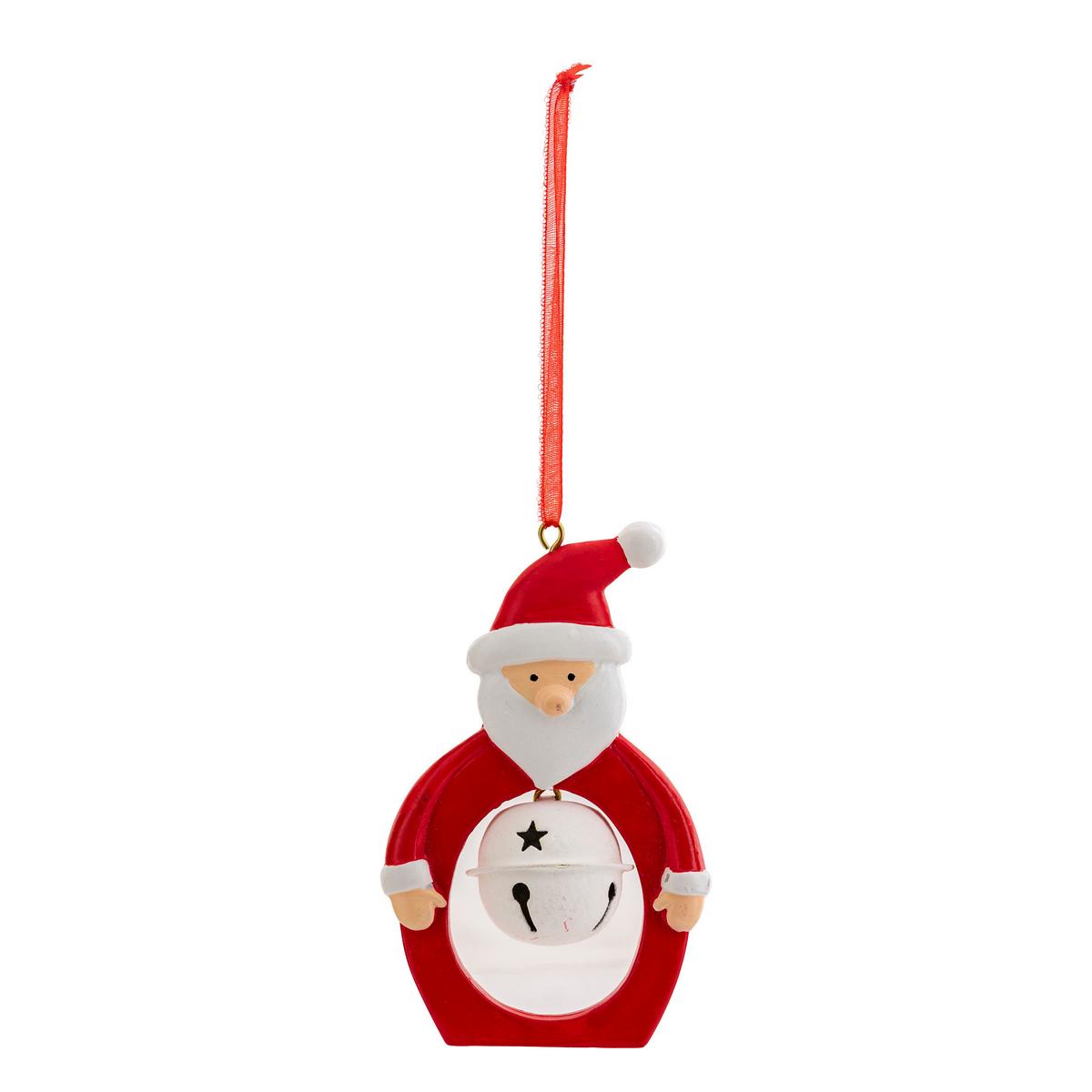Clopot decorativ cca. 10 cm Santa Bells - Modern, plastic/metal (6/3/10cm)