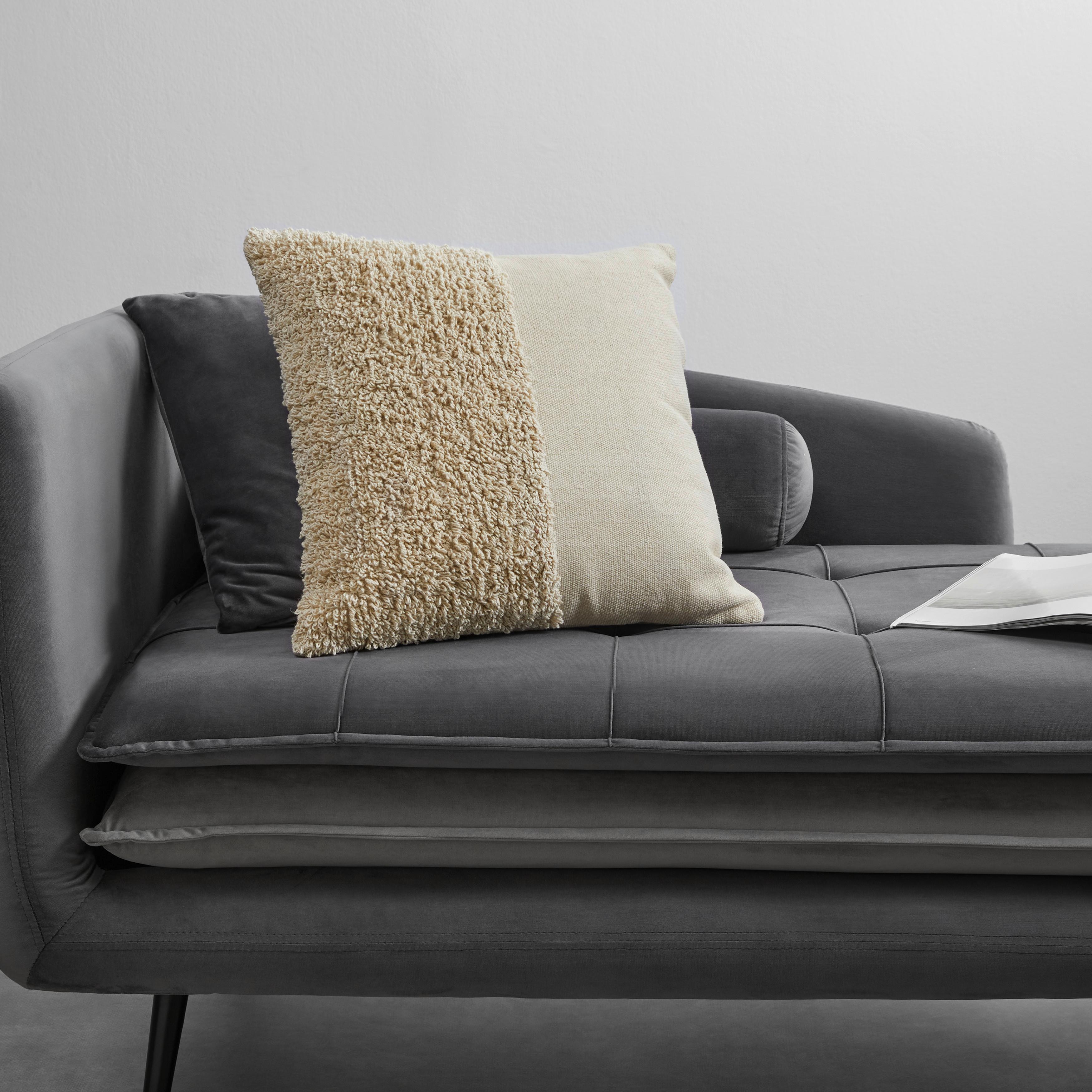 Díszpárna Abele - bézs, Lifestyle, textil (45/45cm) - Bessagi Home