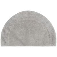 Badematte Karen In Hellgrau Ca. 50x80cm - Hellgrau, Konventionell, Textil (50/80cm) - Premium Living