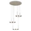 LED-HÄNGLAMPA STONI - champagne, Modern, metall/plast (42/42/150cm) - Mömax