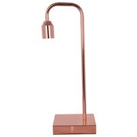 Tischleuchte Galileo 710 Kupfer - Kupferfarben, Basics, Metall (22/22/50cm) - Kayoom