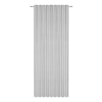 ZASŁONA GOTOWA MERLE - kolor srebrny/szary, Basics, tkanina (140/255cm) - Bio:Vio