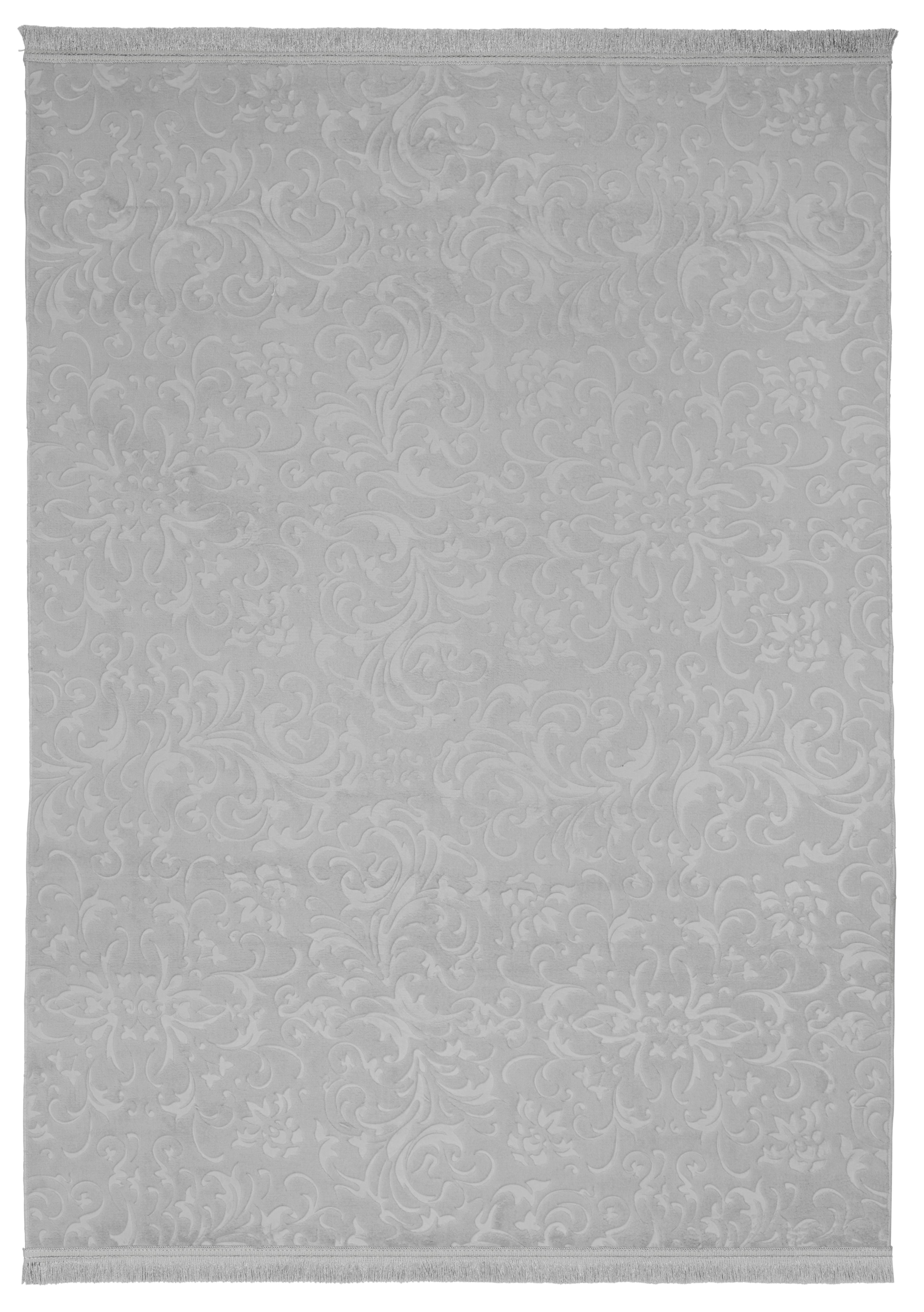 Webteppich Daphne 1 in Grau ca. 80x140cm - Grau, Modern, Textil (80cm) - Modern Living