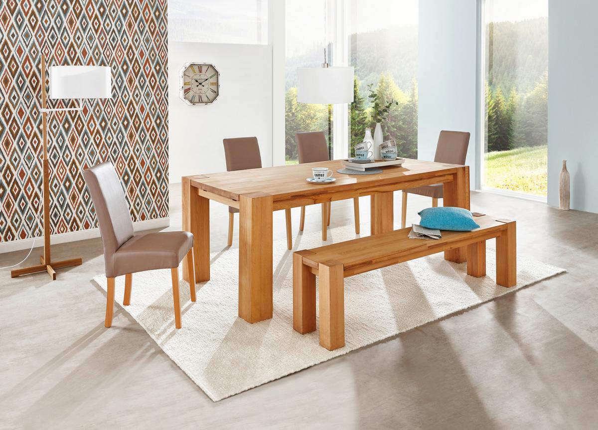 ŁAWKA SVETLANA - buk twardzielowy, Natur, drewno (160/45/35cm) - Carryhome