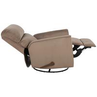 Počivalnik Mavrik, Rjavosiva, Relax Funkcija - rjavosiva/črna, Moderno, kovina/tekstil (87.5/103.5/99cm) - P & B