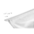 Vodilo Za Panelne Zavese Click - aluminij/bela, kovina (60cm) - Mömax modern living Vodilo Za Panelne Zavese Click - aluminij/bela, kovina (60cm) - Mömax modern living