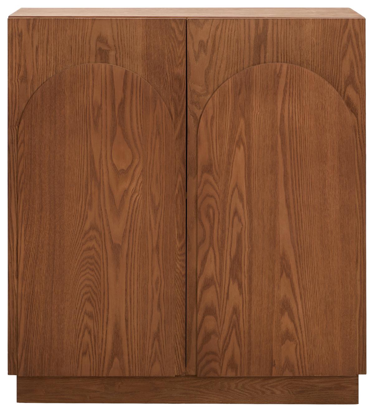 KOMODA TULLUS - kolor naturalny, Design, materiał drewnopochodny/drewno (80/88/31cm) - MID.YOU