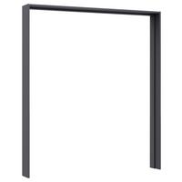 Passerpartout Elara Grau - Grau, Konventionell, Holzwerkstoff (189/214/23cm) - Premium Living