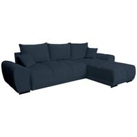 Kutna Garnitura Bonn - tamno plava/crna, Moderno, tekstil/plastika (296/182cm)