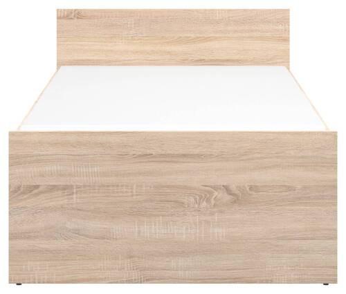 Bett Nepo Plus ca. 90x200 cm Sonoma Eiche - Sonoma Eiche, MODERN, Holz/Holzwerkstoff (90/200cm) - MID.YOU