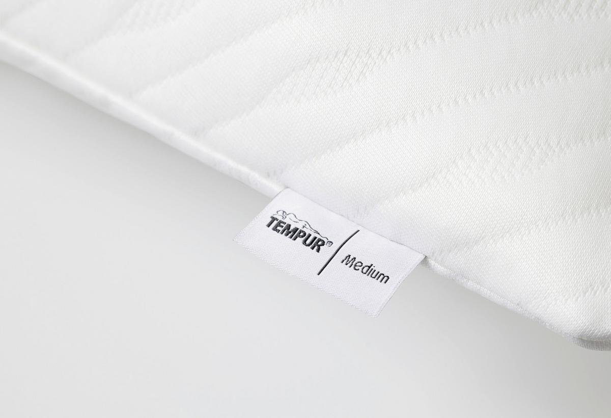 PODUSZKA POD KARK PRIMA - biały, Basics, tkanina (80/40/12cm) - Tempur