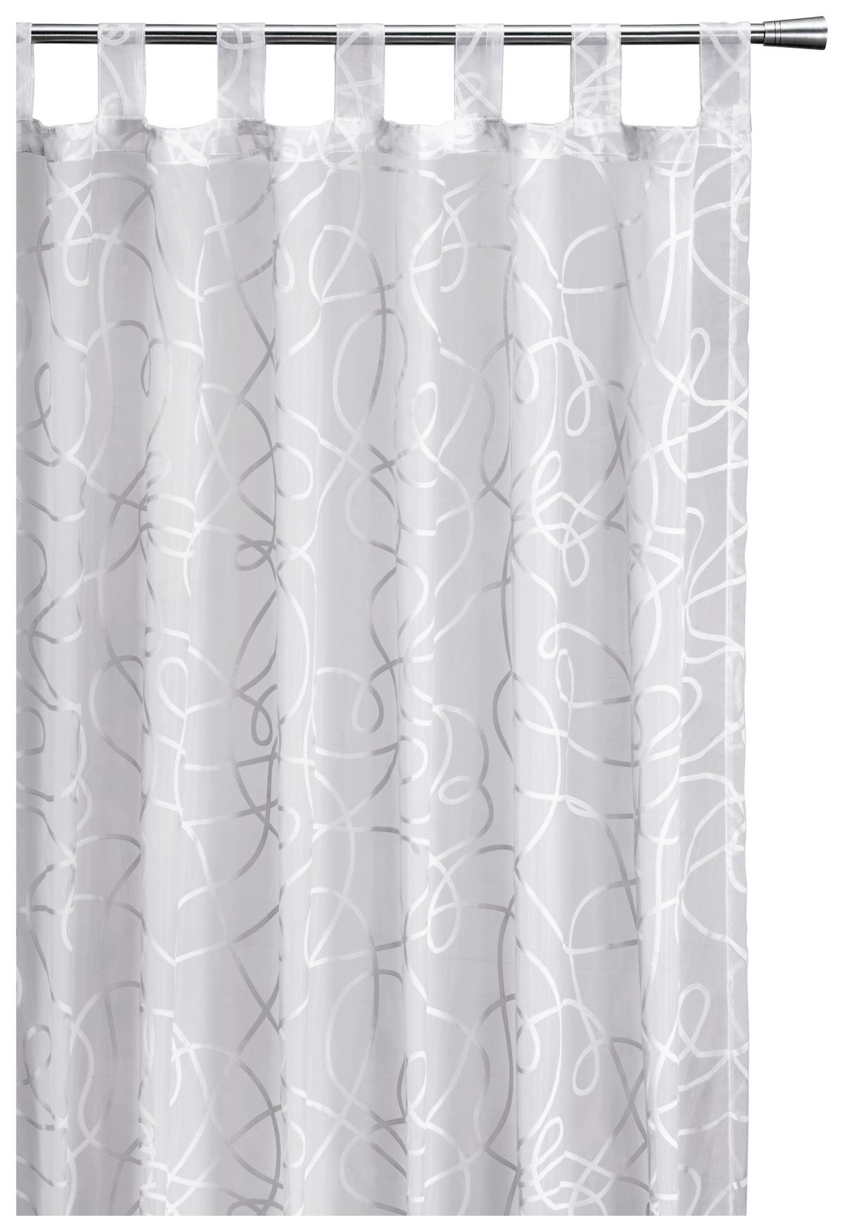 ZASŁONA NA SZELKACH PRO - biały, Konventionell, tkanina (140/245cm) - Boxxx