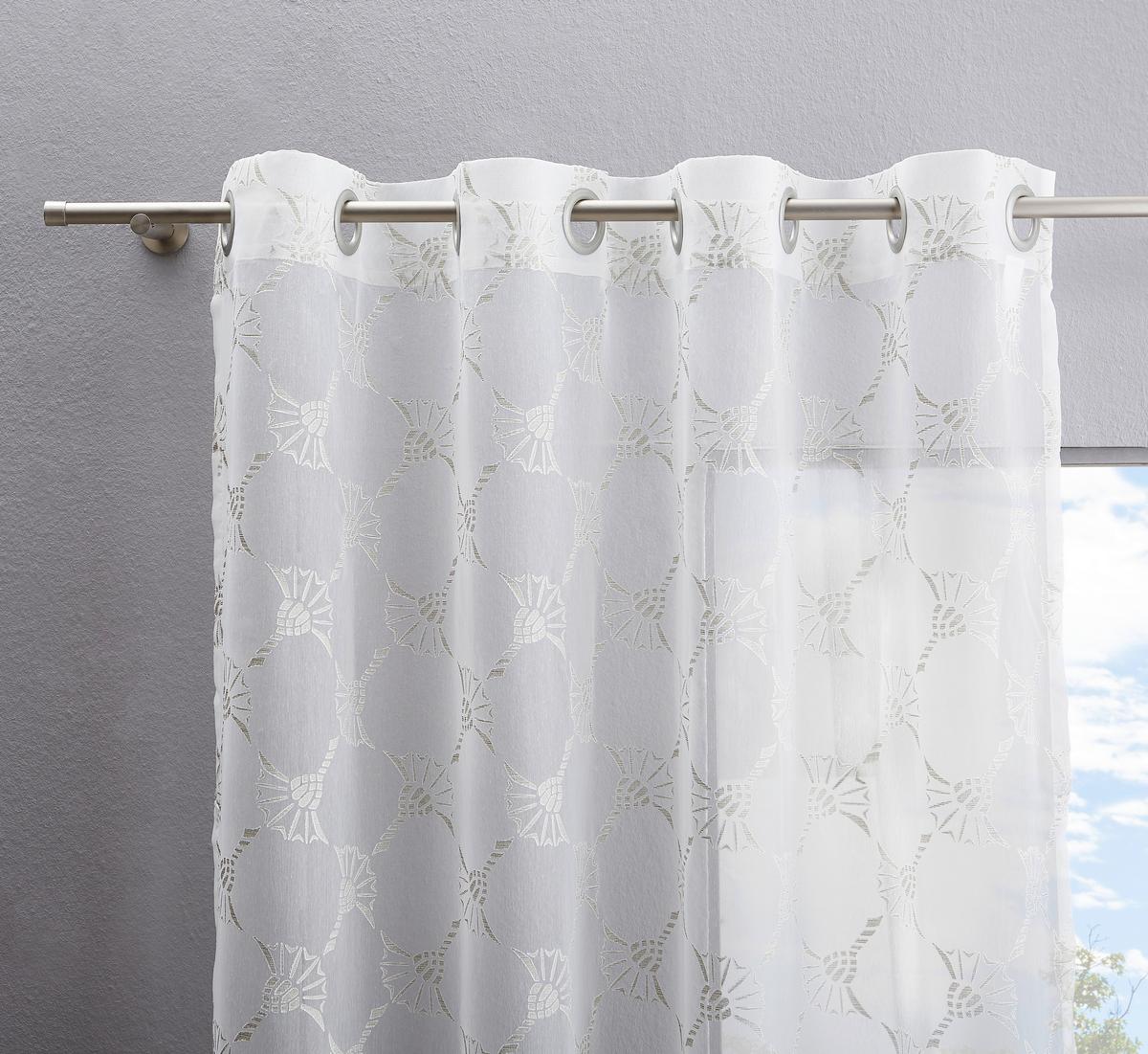 ZASŁONA NA PRZELOTKACH J-AIRY JOOP! - biały, Design, tkanina (140/250cm) - Joop!