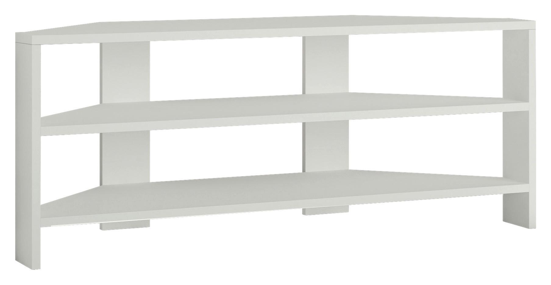 Nizka Omarica Thales - bela, Design, leseni material (114/45/36cm) - Livetastic