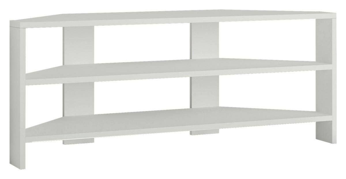 Nizka Omarica Thales - bela, Design, leseni material (114/45/36cm) - Livetastic