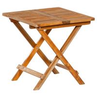 Gartenbeistelltisch Akaziefarben ca. 50x50x50cm - Akaziefarben, KONVENTIONELL, Holz (50/50/50cm) - Gardenson