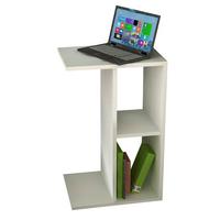 Mizica Nachto, Bela, 63 Cm - bela, Basics, leseni material (40/30/63cm) - MID.YOU