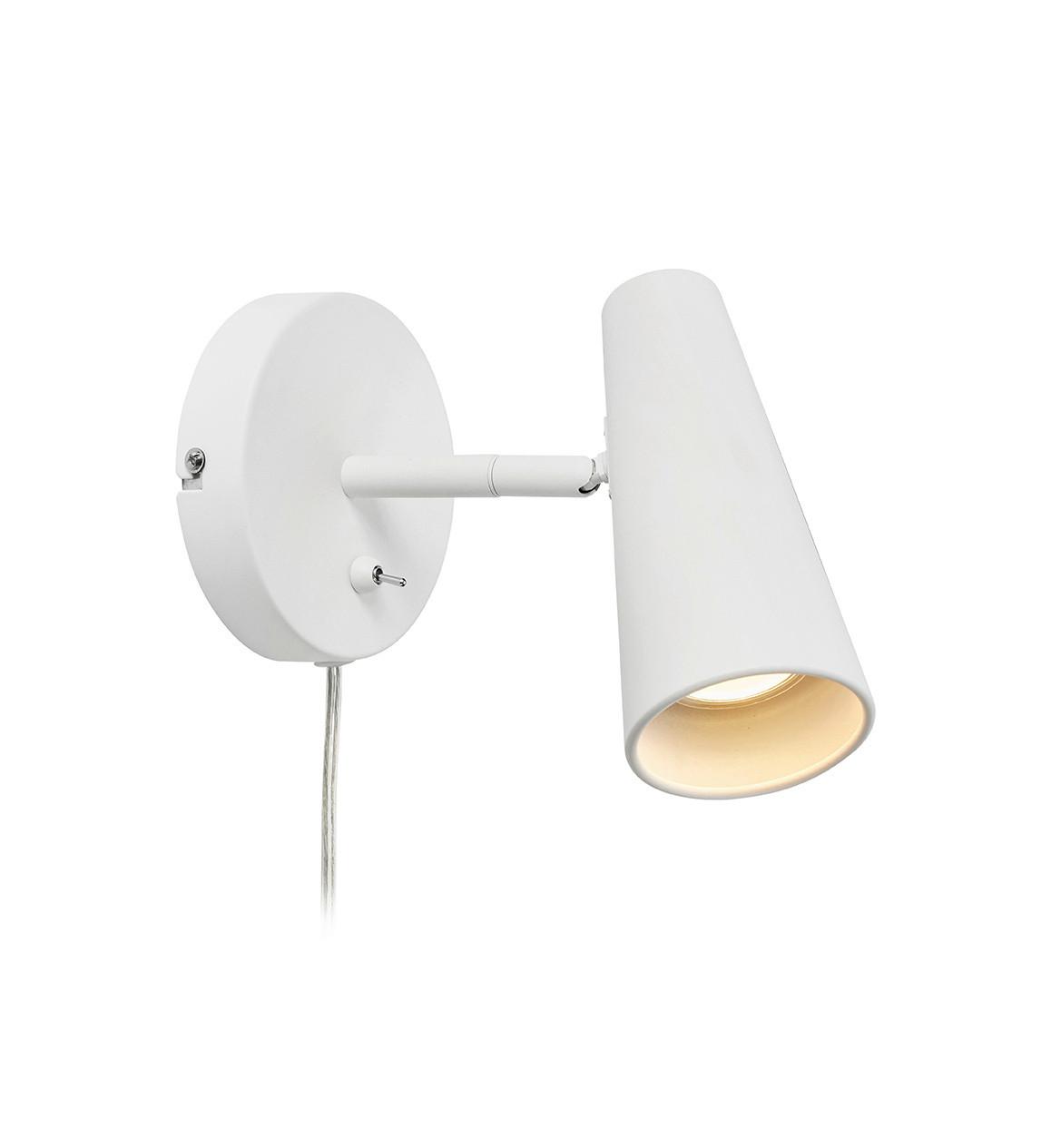 Wandleuchte Crest max. 7 Watt - Weiß, Basics, Metall (12/20/17cm) - Markslöjd