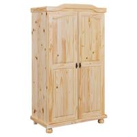 Rustikalna Garderobna Omara Genf, Bor, Naravna Barva - barve bora, Trendi (104/180/56cm) - MID.YOU