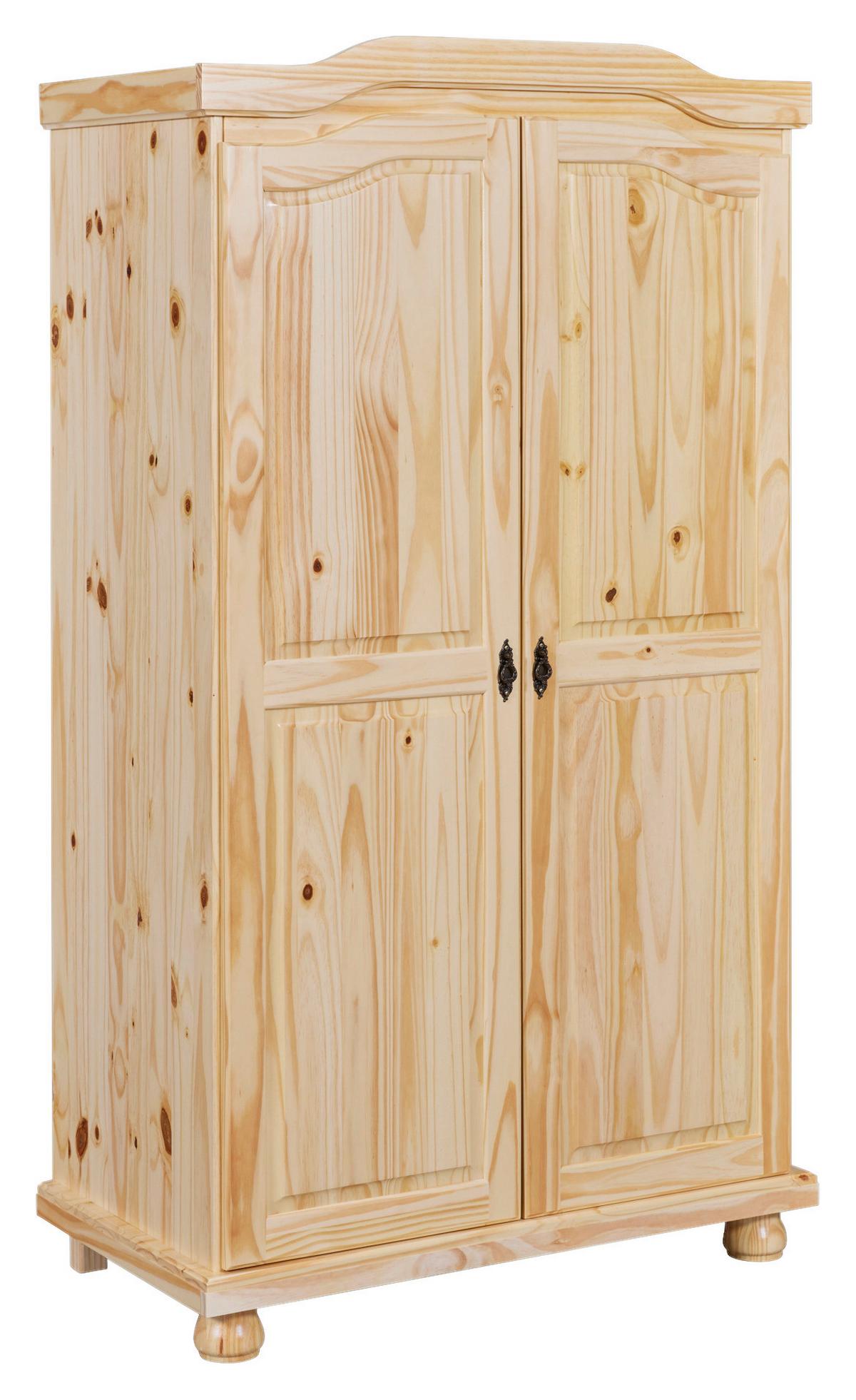 Rustikalna Garderobna Omara Genf, Bor, Naravna Barva - barve bora, Trendi (104/180/56cm) - MID.YOU