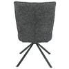 STOL ELLEN GIGA S - svart/antracit, Modern, metall/textil (49/90,5/65,5cm) - Premium Living