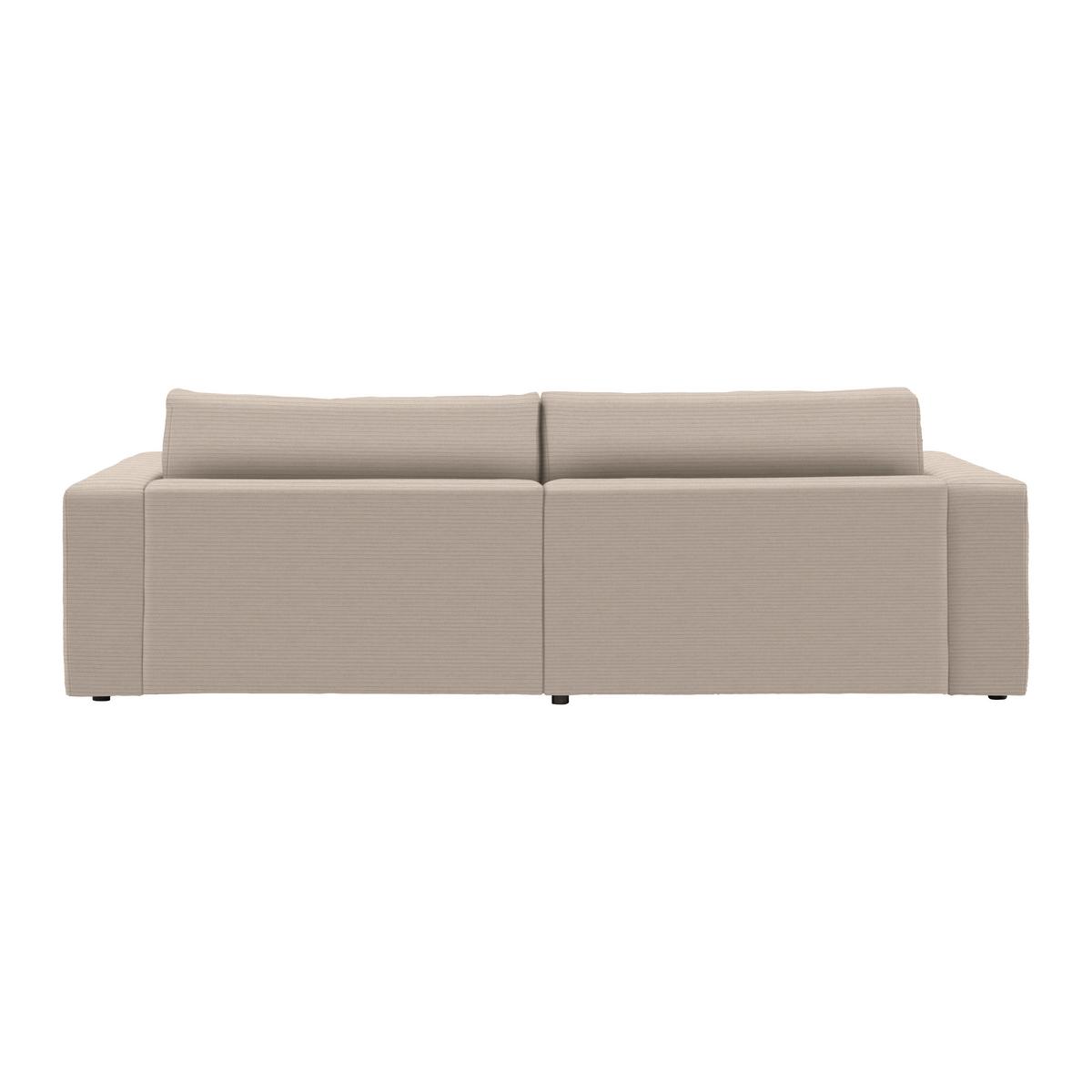 Ecksofa Fabiona links Cappuccino - Schwarz/Cappuccino, MODERN, Holz/Kunststoff (194/85/268cm) - Premium Living