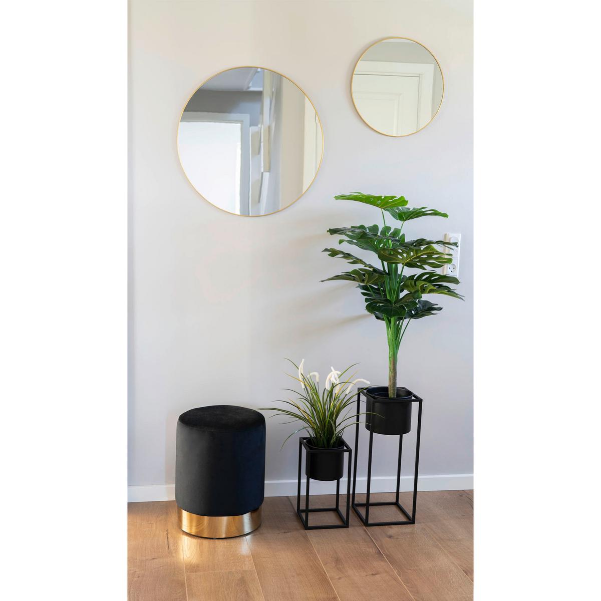 Kunstpflanze Monstera Grün - Grün, Design (18/90/17cm)