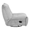 RELAXFÅTÖLJ ALURA - ljusgrå/svart, Modern, metall/trä (90/92/90cm) - Bessagi Home