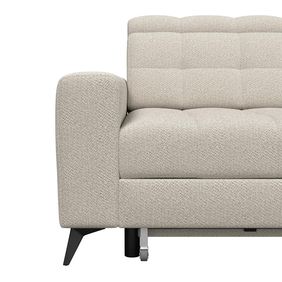 Coltar BARLETTA - grej, Romantik / Landhaus, textil (289/228cm) - Luca Bessoni