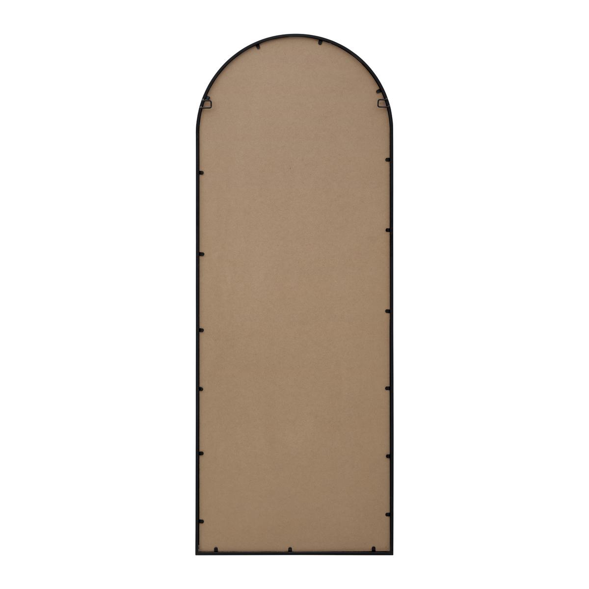 Ogledalo Madon - crna, Moderno, staklo/metal (70/185/3cm) - Bessagi Home