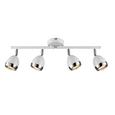 Strahler Nantes, max. 3 Watt - Chromfarben/Weiß, LIFESTYLE, Kunststoff/Metall (50/17cm) - Mömax modern living