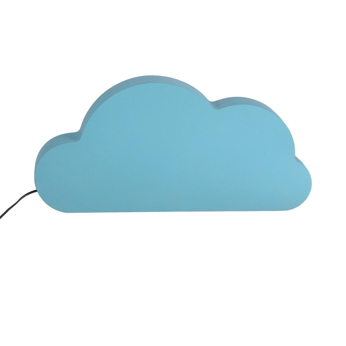 Dječja Stolna Svjetiljka Cloud - plava, Basics, drvni materijal/plastika (31/3.5/15cm)