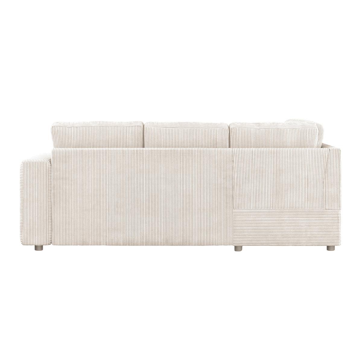 Colțar Toulouse - sidefiu, Trend, lemn/metal (206/224cm)