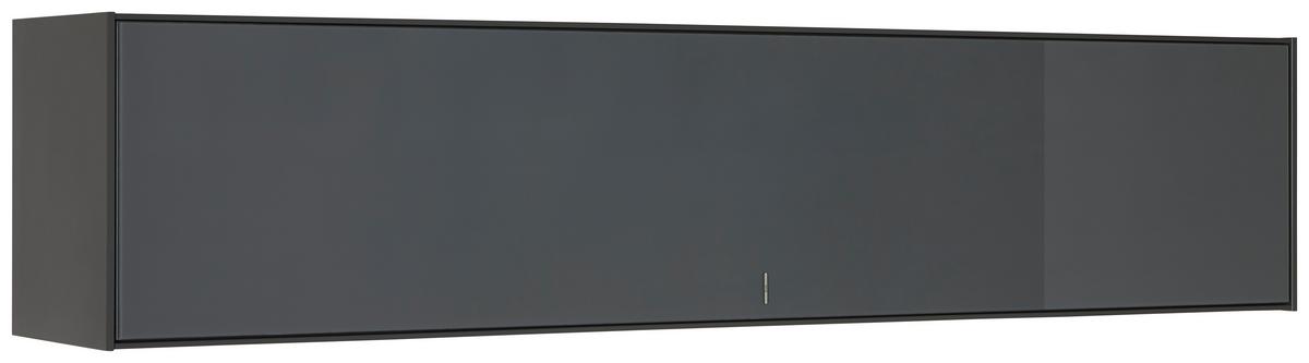 Hängeelement Max Box in Anthrazit - Anthrazit, MODERN, Glas/Holzwerkstoff (38/175/32cm) - Premium Living