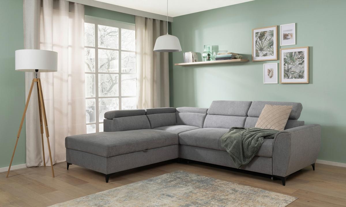 COLțAR LAPIS - gri, Konventionell, textil (217/255cm) - Modern Living