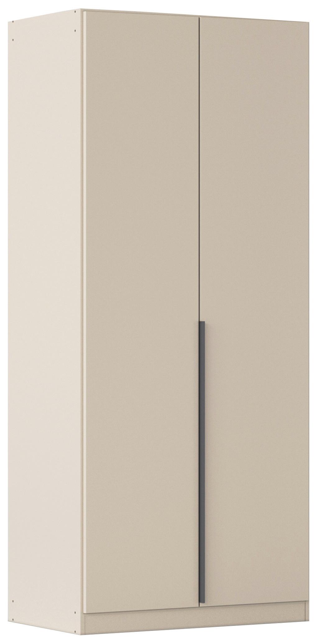 Drehtürenschrank Alabama Champagner - Champagner/Grau, MODERN, Holzwerkstoff/Metall (91/229/54cm) - Rauch Möbel