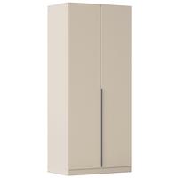 Drehtürenschrank Alabama Champagner - Champagner/Grau, MODERN, Holzwerkstoff/Metall (91/229/54cm) - Rauch Möbel