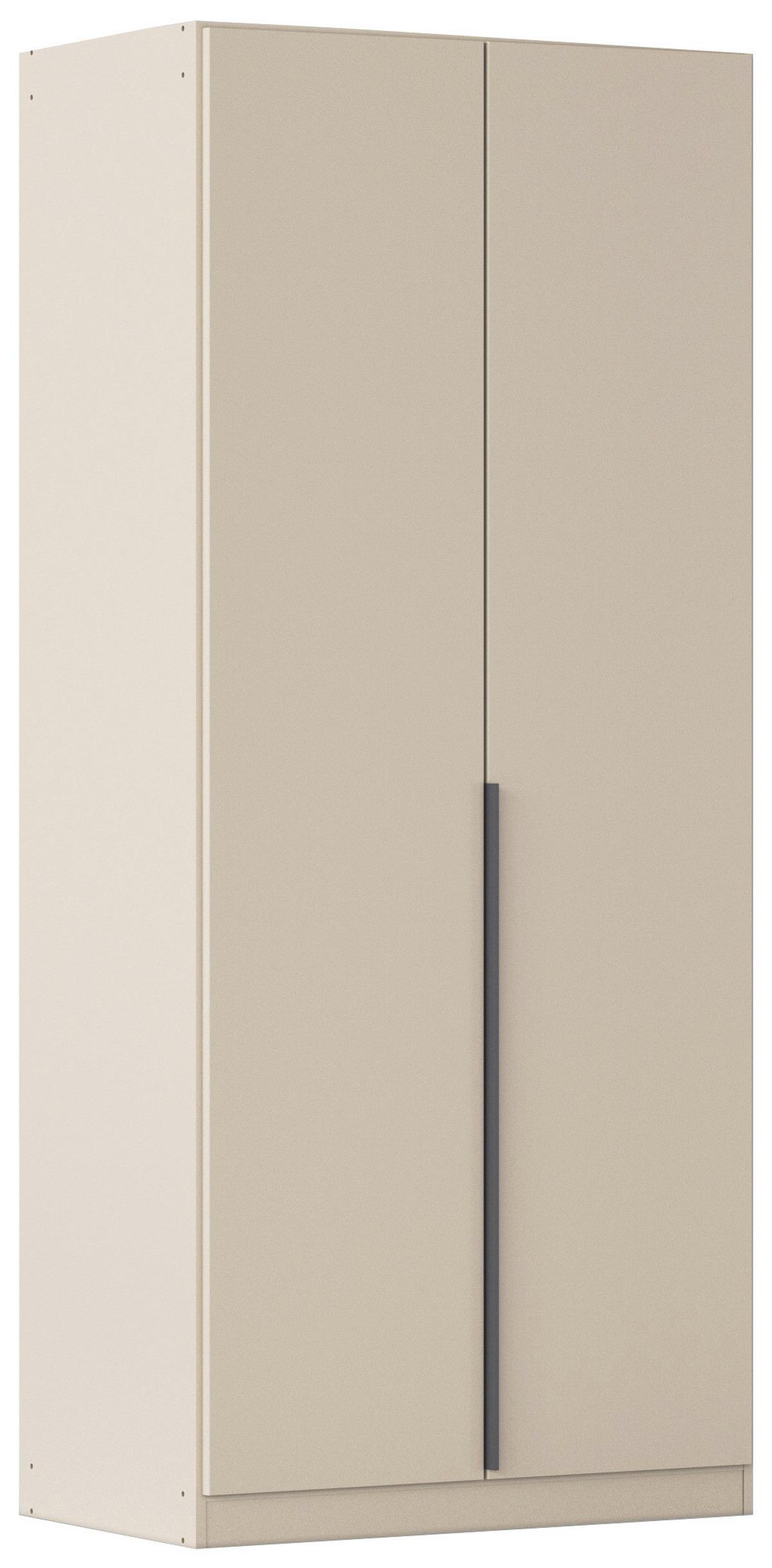 Drehtürenschrank Alabama Champagner - Champagner/Grau, MODERN, Holzwerkstoff/Metall (91/229/54cm) - Rauch Möbel