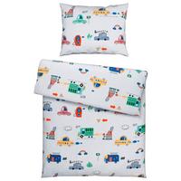 Bettwäsche Traffic ca. 160x210cm - Weiss/Multicolor, Textil (160/210cm) - Modern Living