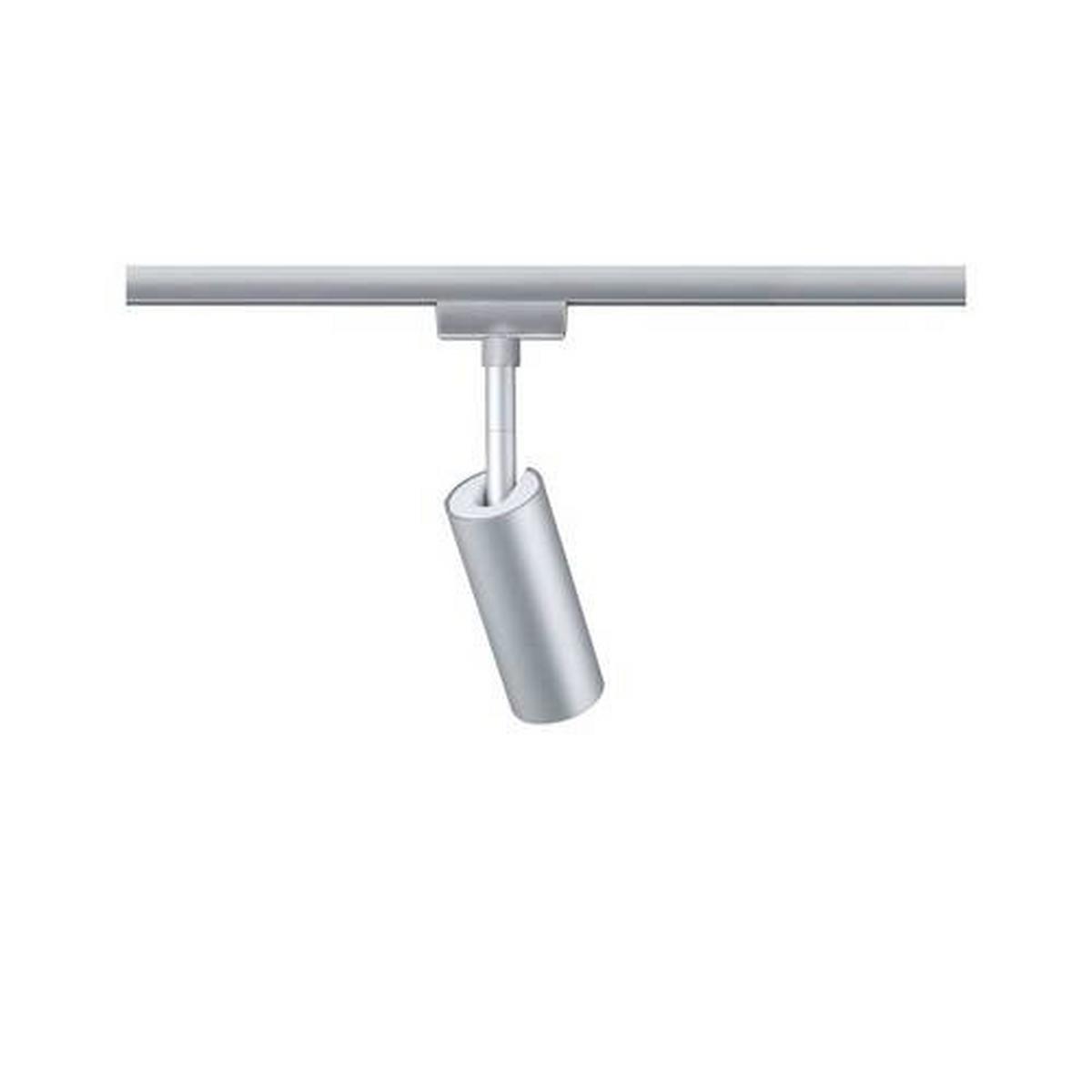 Schienensystem-Strahler Spot Tubo in Chromfarben max. 5 W - Chromfarben, Design, Kunststoff/Metall (19,6/4,2/10,5cm) - Paulmann