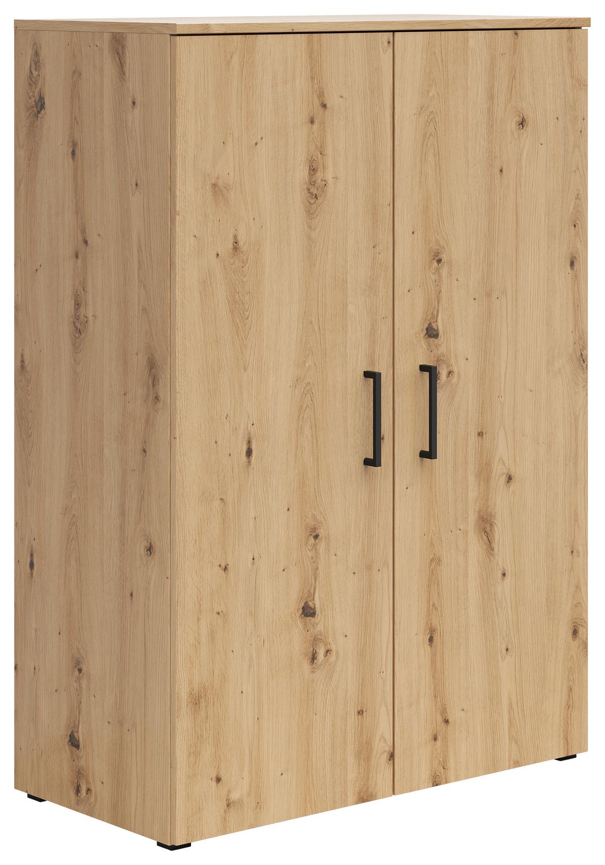 Comodă MULTI - stejar Artisan, Modern, material pe bază de lemn (80/115/40cm) - Modern Living