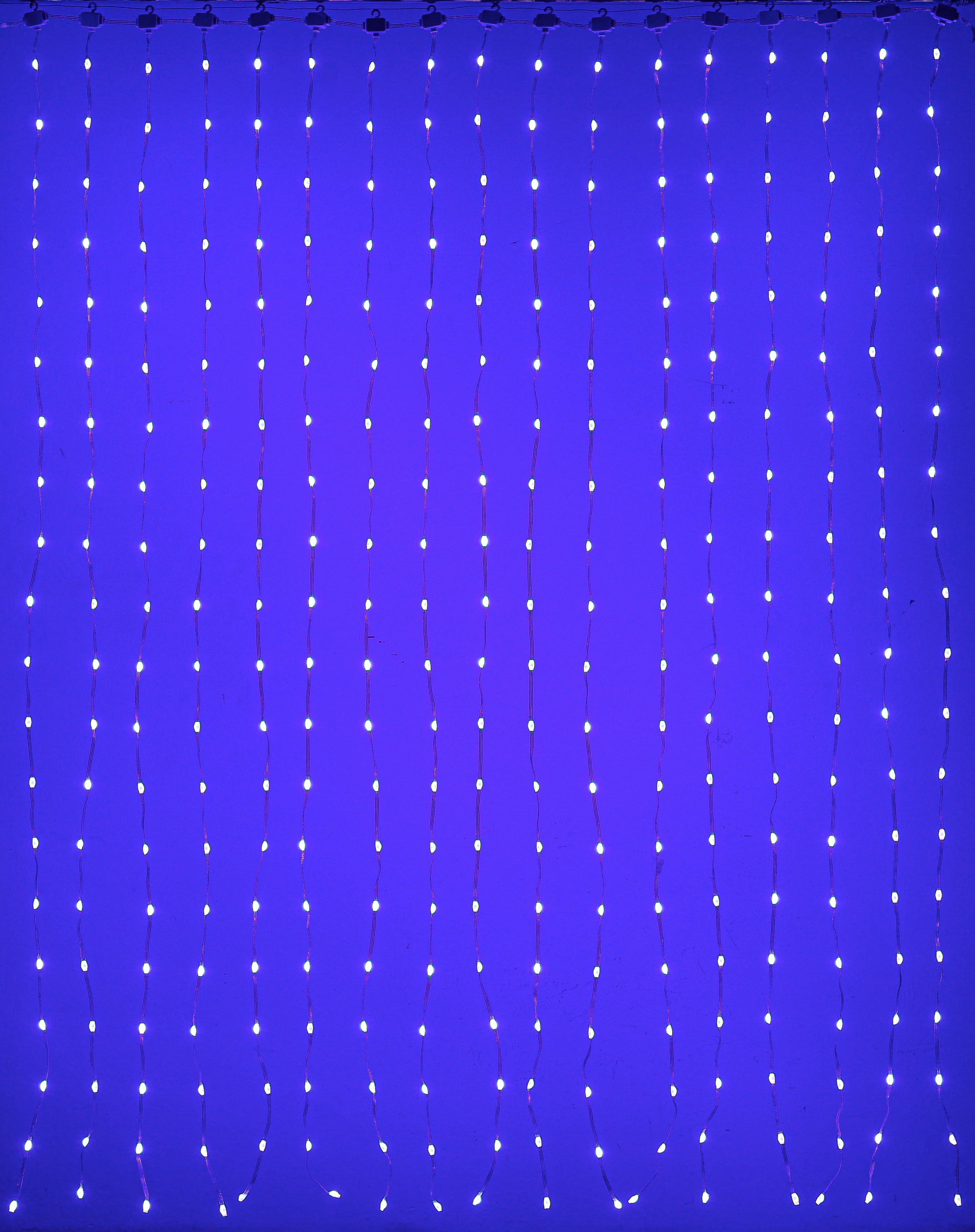 LED-DEKORATIONSLAMPA VORHUN - vit/svart, Klassisk, plast (140/140cm) - Mömax