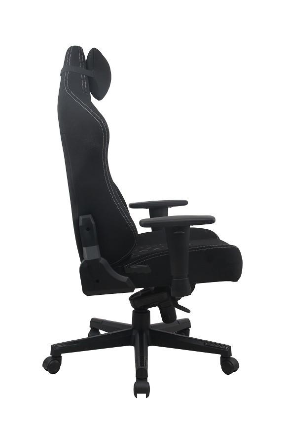GAMINGSTOL DRAGON -EXKLUSIV- - vit/svart, Modern, metall/textil (64/127-135/69cm) - Mömax