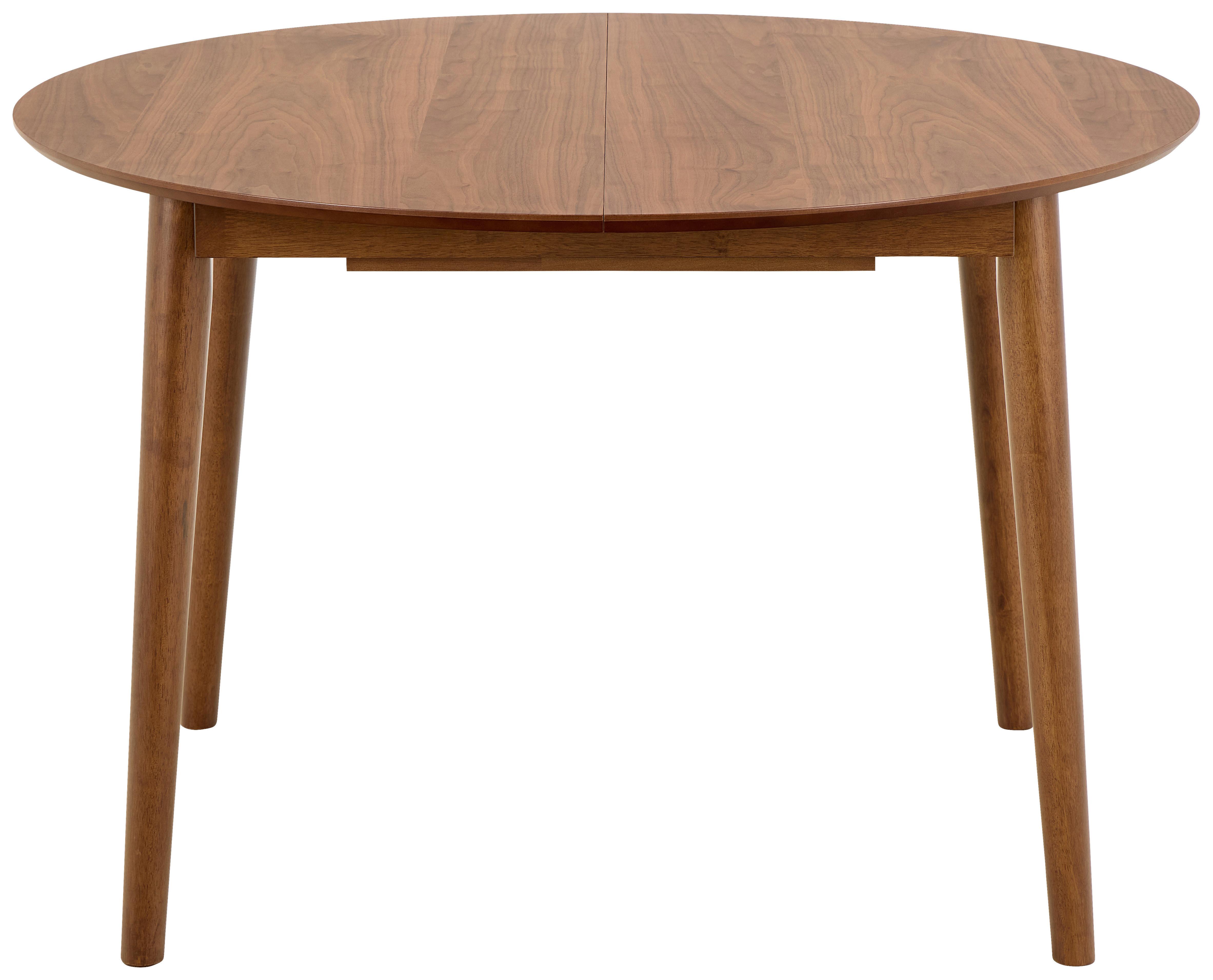 STÓŁ DO JADALNI MONTREUX - kolor orzecha włoskiego, Basics, drewno (115-154/75cm) - MID.YOU