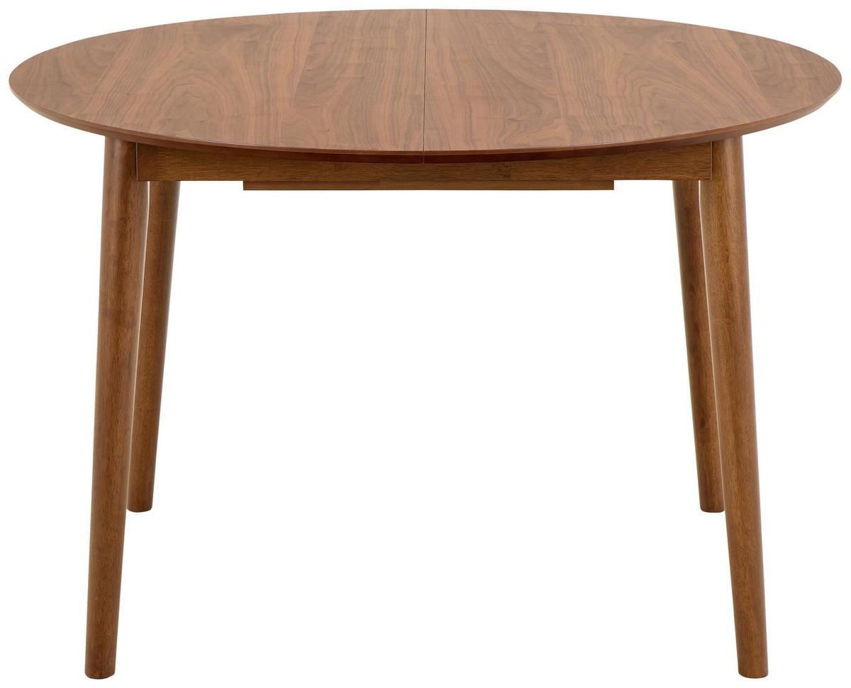 STÓŁ DO JADALNI MONTREUX - kolor orzecha włoskiego, Basics, drewno (115-154/75cm) - MID.YOU