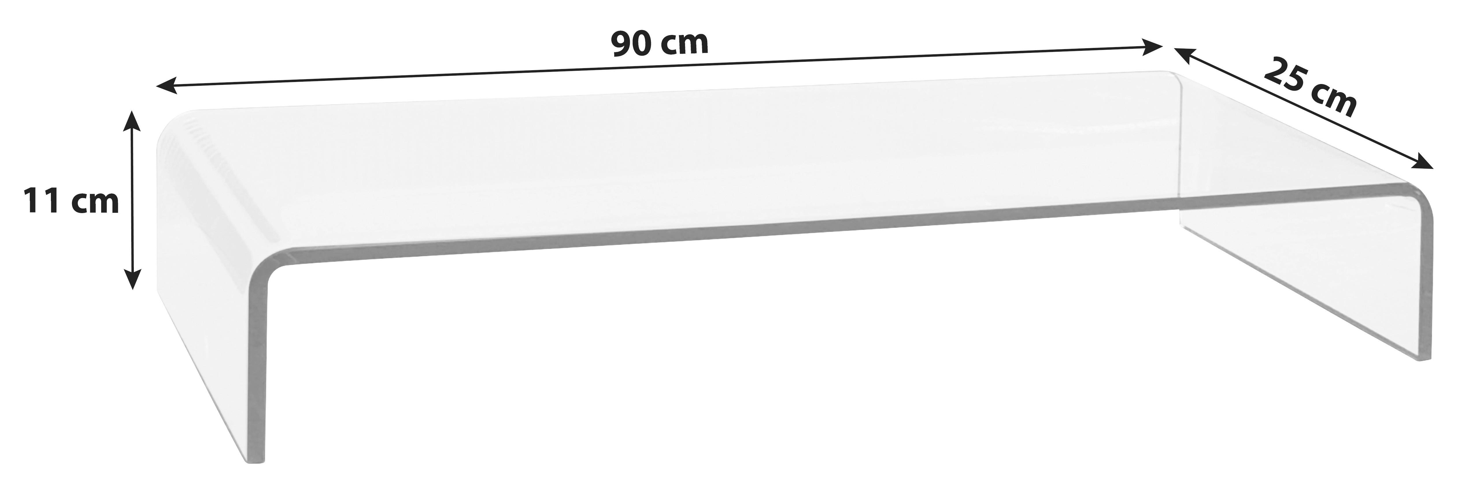 Nastavak Za Tv Hagen - Moderno, staklo (90/11/25cm)