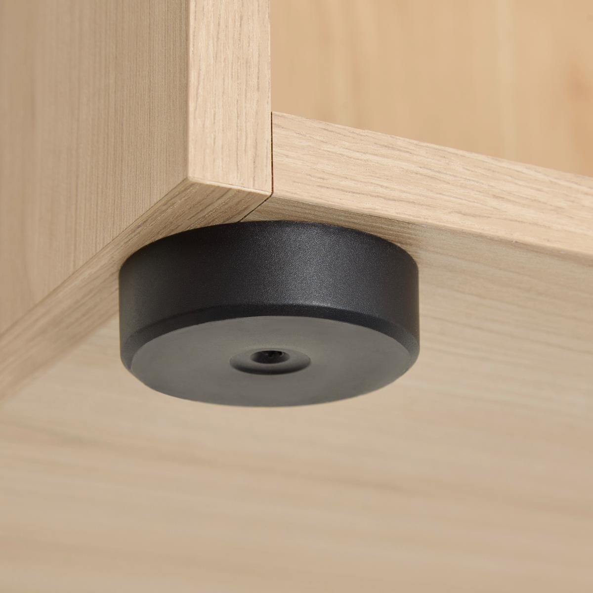 Schranksystem Siena Kaschmir/Eichefarben - Kaschmir/Chromfarben, MODERN, Holzwerkstoff/Metall (80/198/38cm) - Mömax