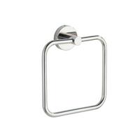 UCHWYT NA RĘCZNIK BOSIO SHINE - kolor stalowy, Basics, metal (16/18/5cm) - Wenko