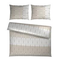 Bettwäsche Dubai XXL Perlmutt ca. 200x220cm - Perlmutt, Textil (200/220cm) - Mömax