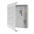 Schlüsselkasten Weiß - Weiß, Metall (22/24/5cm) - Mömax modern living Schlüsselkasten Weiß - Weiß, Metall (22/24/5cm) - Mömax modern living